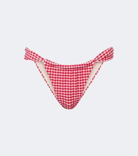 Slip bikini Sandra a quadretti - Montce - Modalova