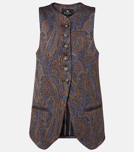 Etro Weste aus Jacquard - Etro - Modalova