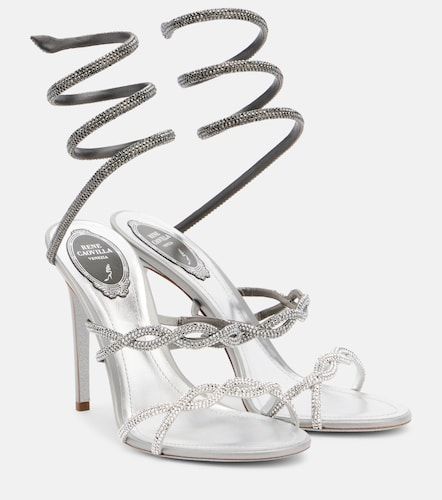 Cleo embellished satin sandals - Rene Caovilla - Modalova