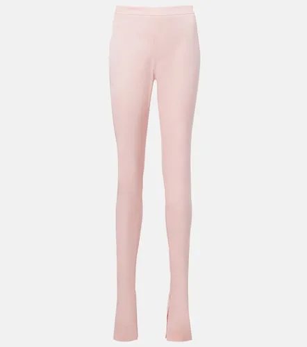 Gucci Silk-blend faille leggings - Gucci - Modalova