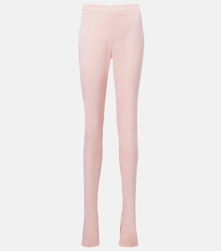 Gucci Silk-blend faille leggings - Gucci - Modalova