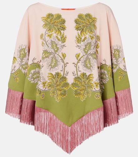 Poncho Swathe Placée de satén reversible - La DoubleJ - Modalova