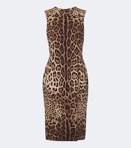Midikleid aus einem Seidengemisch - Dolce&Gabbana - Modalova
