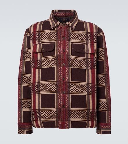 Sobrecamisa de jacquard de algodón - RRL - Modalova