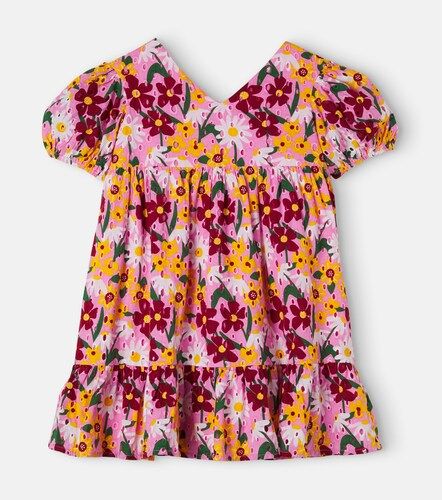 Fábula Vestido de algodón floral con volantes - Fabula - Modalova