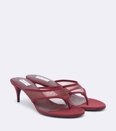 Alaia Mesh thong sandals - Alaia - Modalova