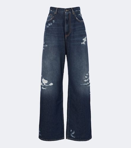 Distressed Wide-Leg Jeans - Dolce&Gabbana - Modalova