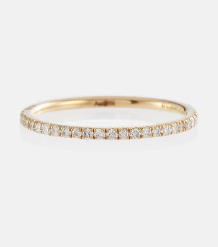 Thread Band 18kt ring with diamonds - Ileana Makri - Modalova