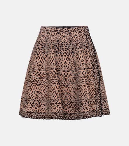 Alaïa Minirock aus Jacquard - Alaia - Modalova