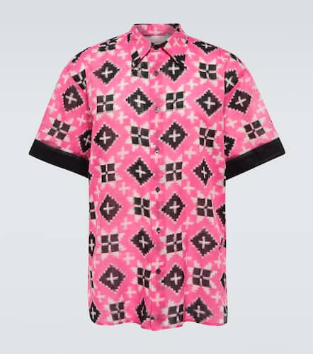 Cotton ikat bowling shirt - Dries Van Noten - Modalova