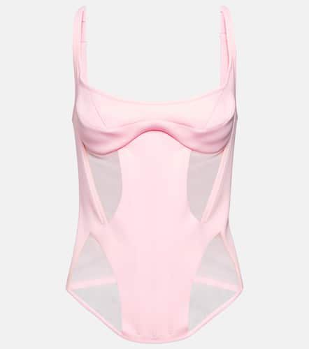 Mugler Paneled bustier - Mugler - Modalova