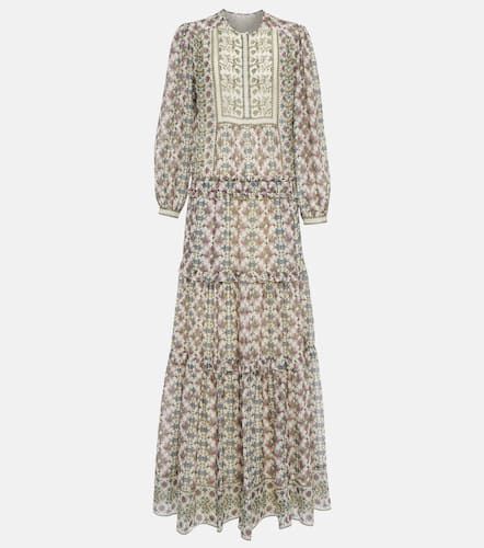 Mafezia floral silk maxi dress - Isabel Marant - Modalova