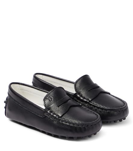 Gommino leather moccasins - Tod's Junior - Modalova