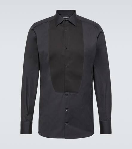 Dolce&Gabbana Plastron cotton shirt - Dolce&Gabbana - Modalova