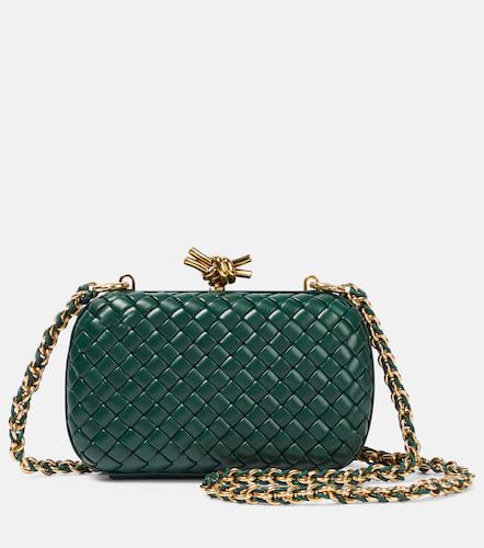 Bolso al hombro Knot Chain de piel Intreccio - Bottega Veneta - Modalova