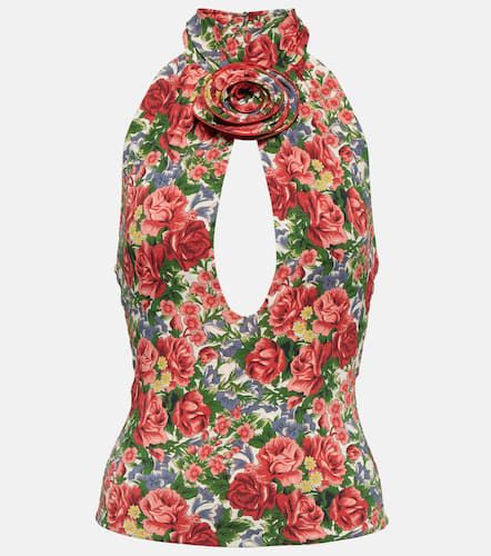 Magda Butrym Floral halterneck top - Magda Butrym - Modalova