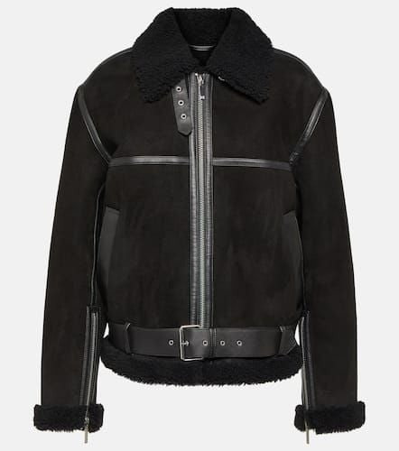 Toteme Shearling and suede jacket - Toteme - Modalova