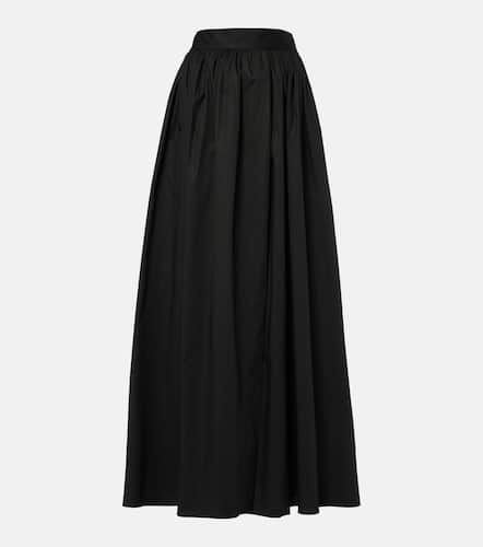 Gathered cotton maxi skirt - Adriana Degreas - Modalova