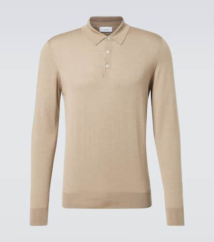 Wool, silk, and cashmere polo sweater - Lardini - Modalova