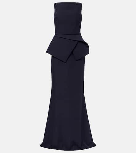 Vestido de fiesta de crepé con cinturón - Safiyaa - Modalova