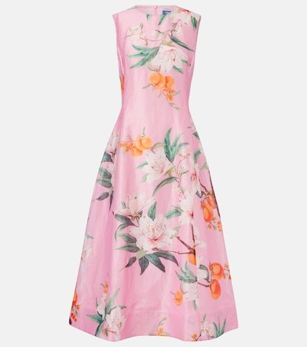 Midikleid Cleo aus einem Leinengemisch - Leo Lin - Modalova