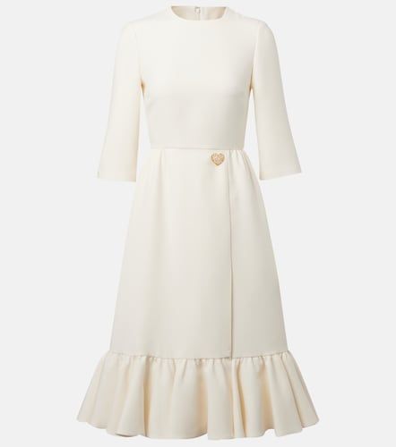 Abito midi in Crepe Couture - Valentino - Modalova