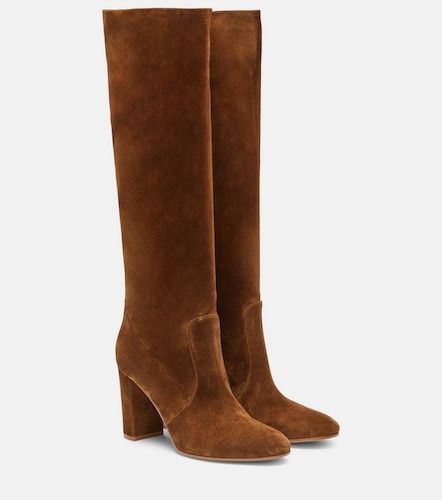Botas altas Glen 85 de ante - Gianvito Rossi - Modalova
