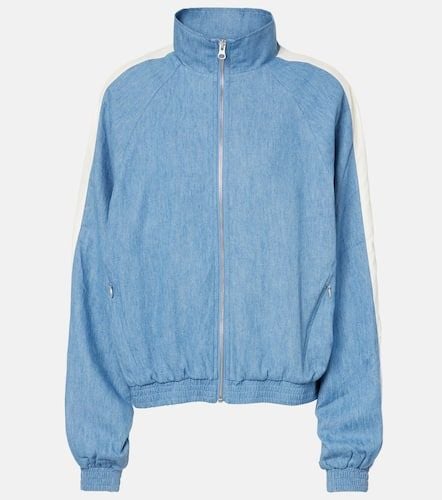 Oracle Elias hemp and cotton chambray track jacket - The Upside - Modalova