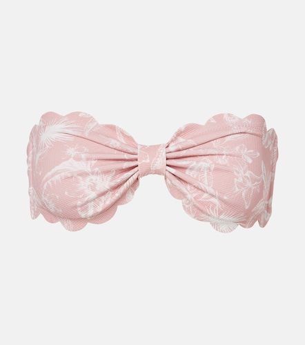 Top de bikini bandeau Antibes floral - Marysia - Modalova
