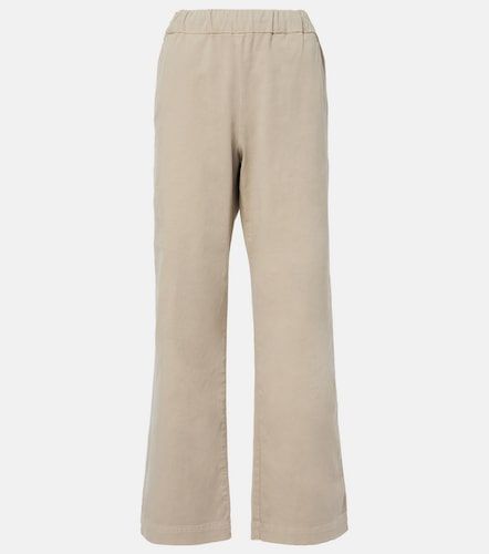 Pantalones rectos Naya de sarga - Velvet - Modalova