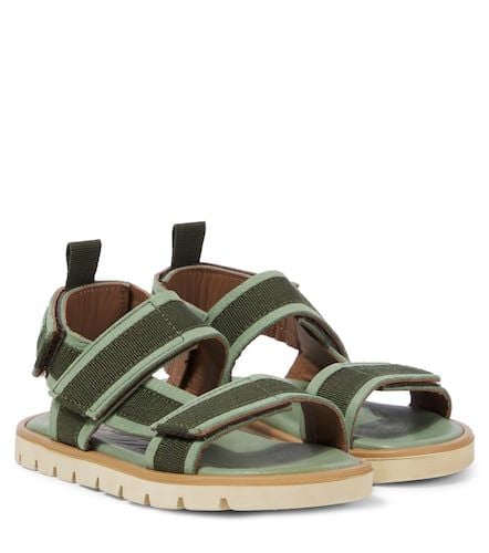 PÃ¨PÃ¨ Suede-trimmed sandals - PePe - Modalova