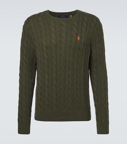 Pullover in cotone a trecce - Polo Ralph Lauren - Modalova