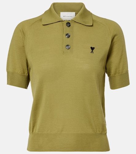 Ami De Cour wool polo shirt - Ami Paris - Modalova