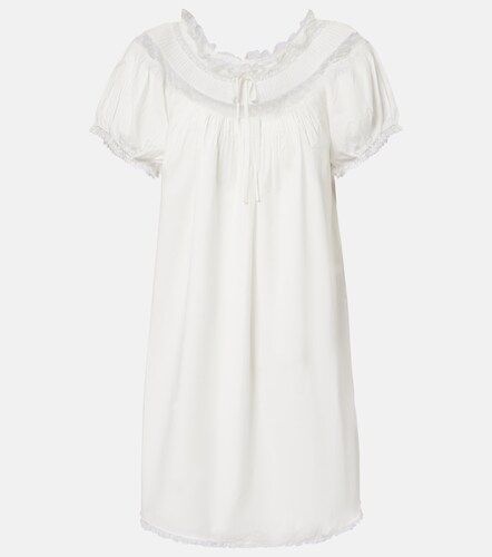 Dôen Vestido corto Daphne de popelín de algodón - Doen - Modalova