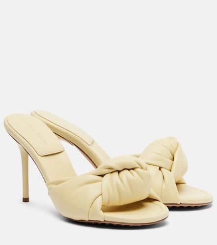 Bottega Veneta Cherry leather mules - Bottega Veneta - Modalova