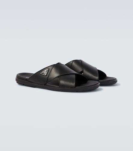 Prada Leather sandals - Prada - Modalova