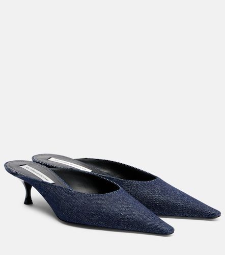 Victoria Beckham Sloan denim mules - Victoria Beckham - Modalova