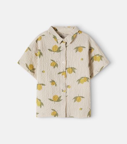 Konges Sløjd Camisa Elliot de sirsaca de algodón estampada - Konges Slojd - Modalova