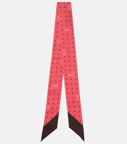 Printed silk twill scarf - Valentino Garavani - Modalova