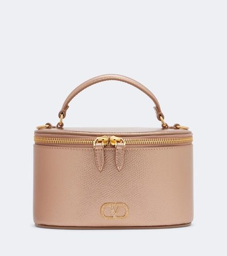 Vlogo Small leather top handle bag - Valentino Garavani - Modalova