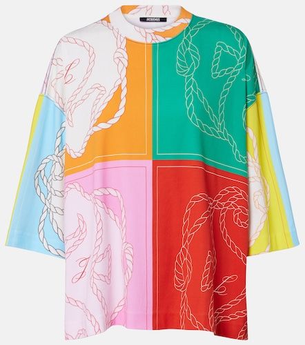Camiseta Hippocampe de jersey de algodón - Jacquemus - Modalova