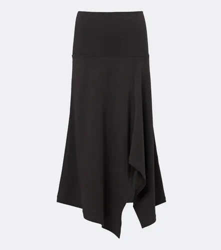 Asymmetric wool-blend midi skirt - Lemaire - Modalova