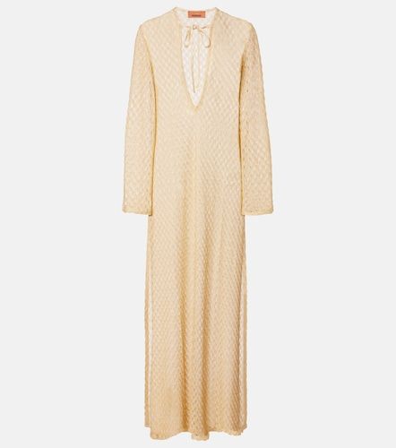 Caftán calado de lamé con lazada - Missoni - Modalova