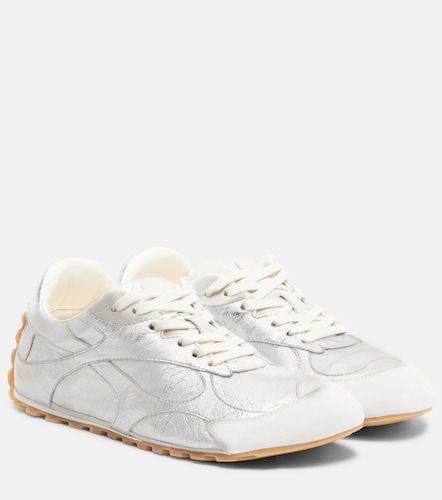 Orbit Flash metallic leather sneakers - Bottega Veneta - Modalova