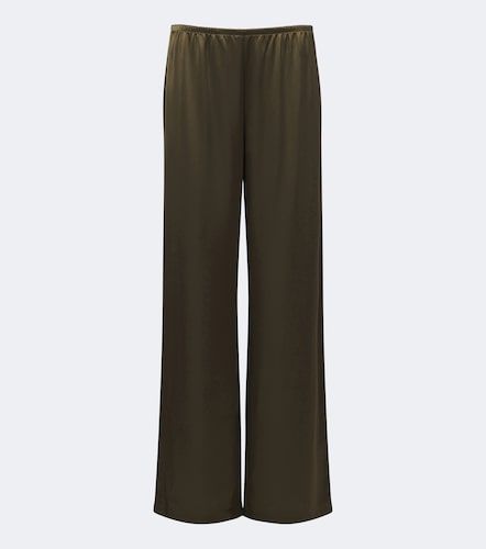 Pantaloni a gamba larga Barb in raso - Leset - Modalova