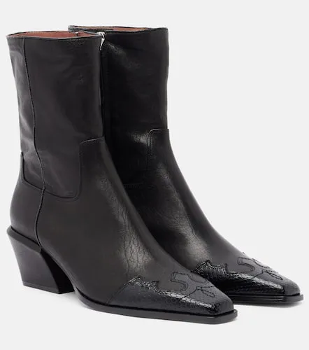 Bettina leather cowboy boots - Paris Texas - Modalova