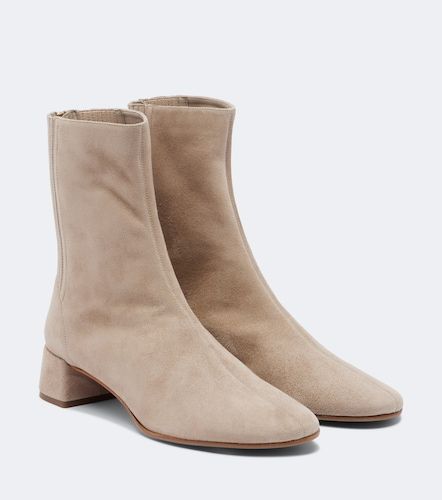 Ankle Boots Saint Honoré aus Veloursleder - Aquazzura - Modalova