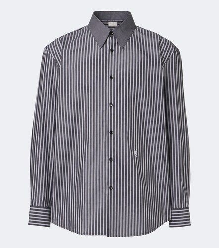 Camicia Cassandre in popeline di cotone - Saint Laurent - Modalova