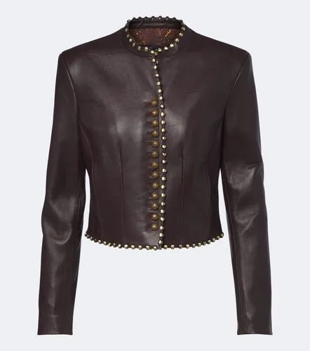 Etro Studded leather jacket - Etro - Modalova