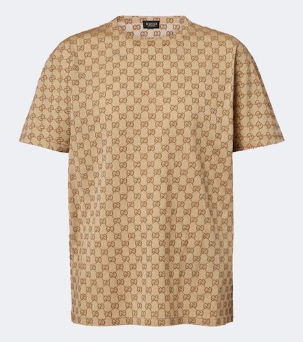 Camiseta de jersey de algodón con GG - Gucci - Modalova